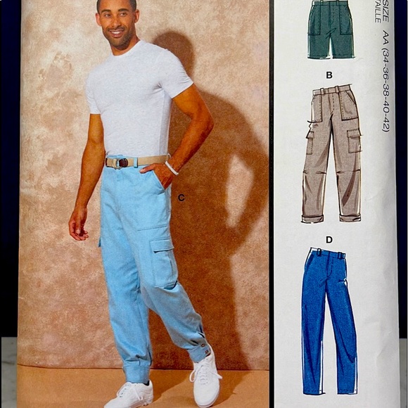 McCall’s Other Uncut Mens Slacks Sewing Pattern Poshmark